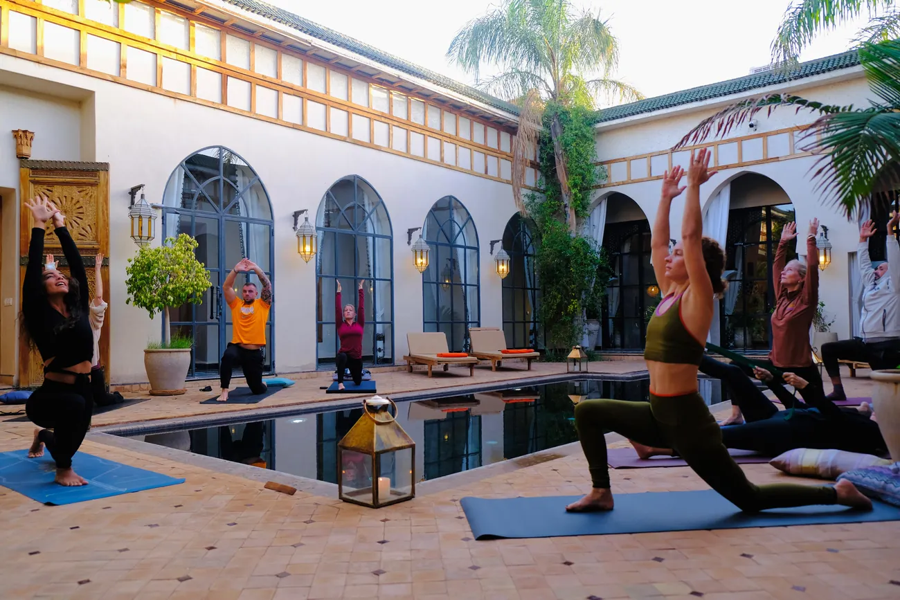 Yoga and wellness at Daba Village, Marrakech